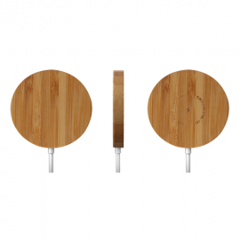 Bamboo Magnetic Wireless Fast Charger
