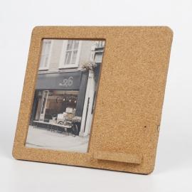 Cork Photo Frame Wireless Charger Stand
